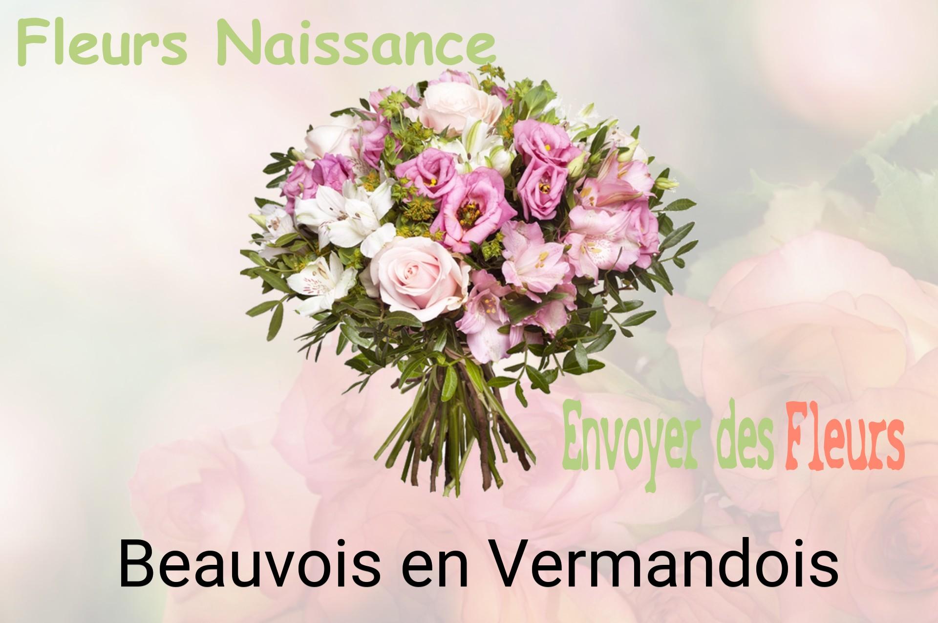 Bouquet de fleurs de naissance livré à Beauvois-en-Vermandois