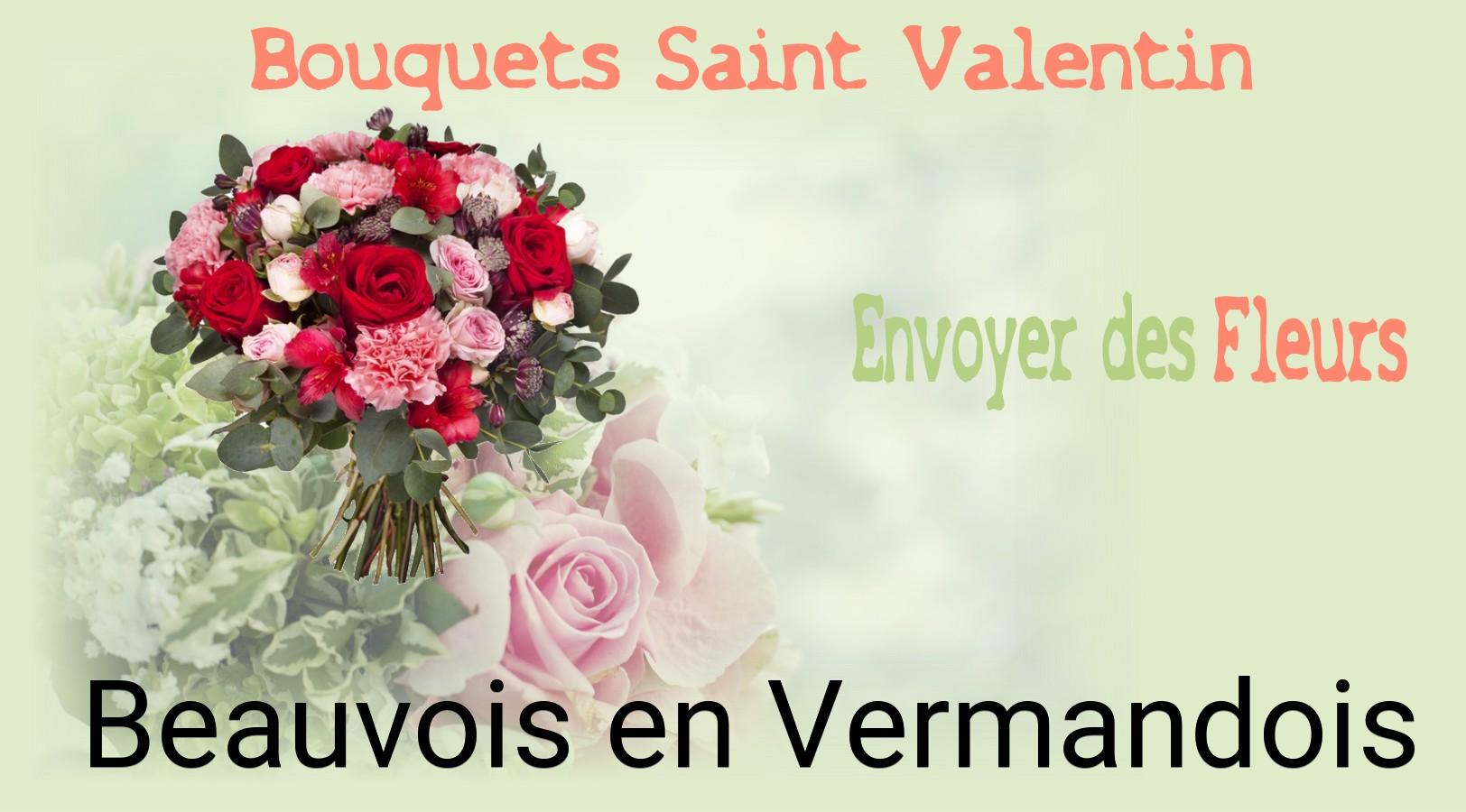Roses de Saint-Valentin livrées à Beauvois-en-Vermandois